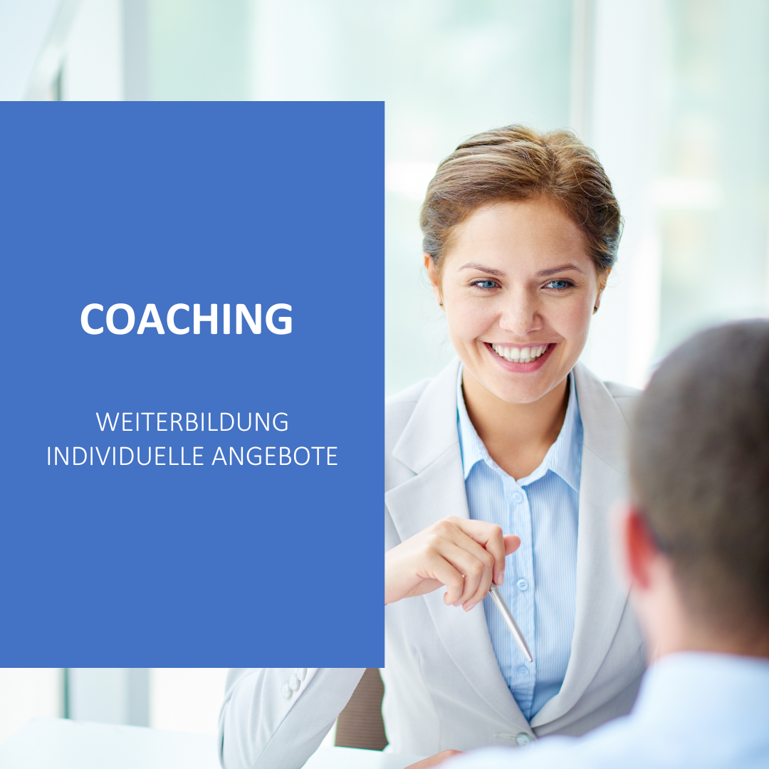 Coaching - Weiterbildung - individuelle Angebote